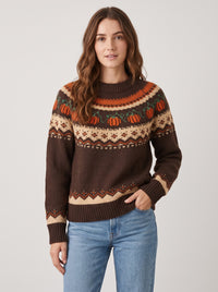 Pumpkin Fair Isle