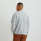 Men's crew-neck sweatshirt with paddles and text graphic