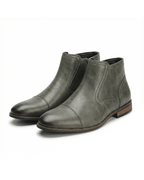 Chelsea ankle boots with pull-on side panels and low heels