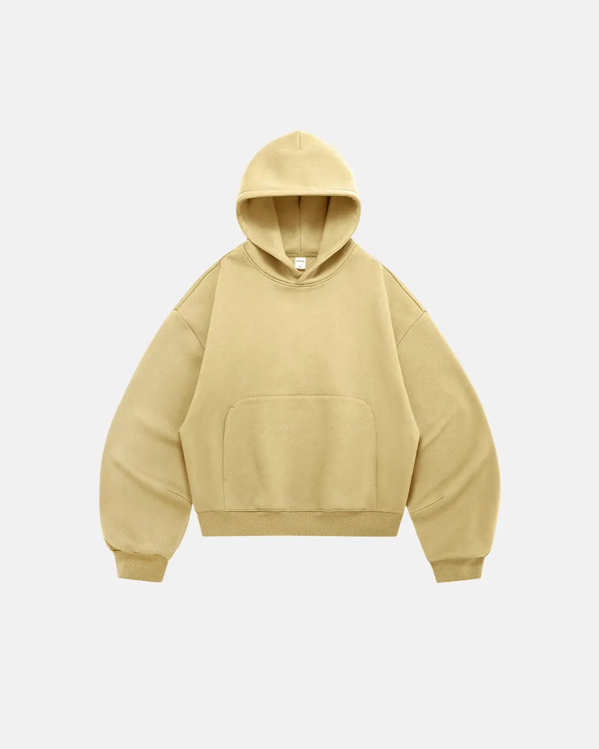 Unisex boxy hoodie with hood, long sleeves and kangaroo pocket