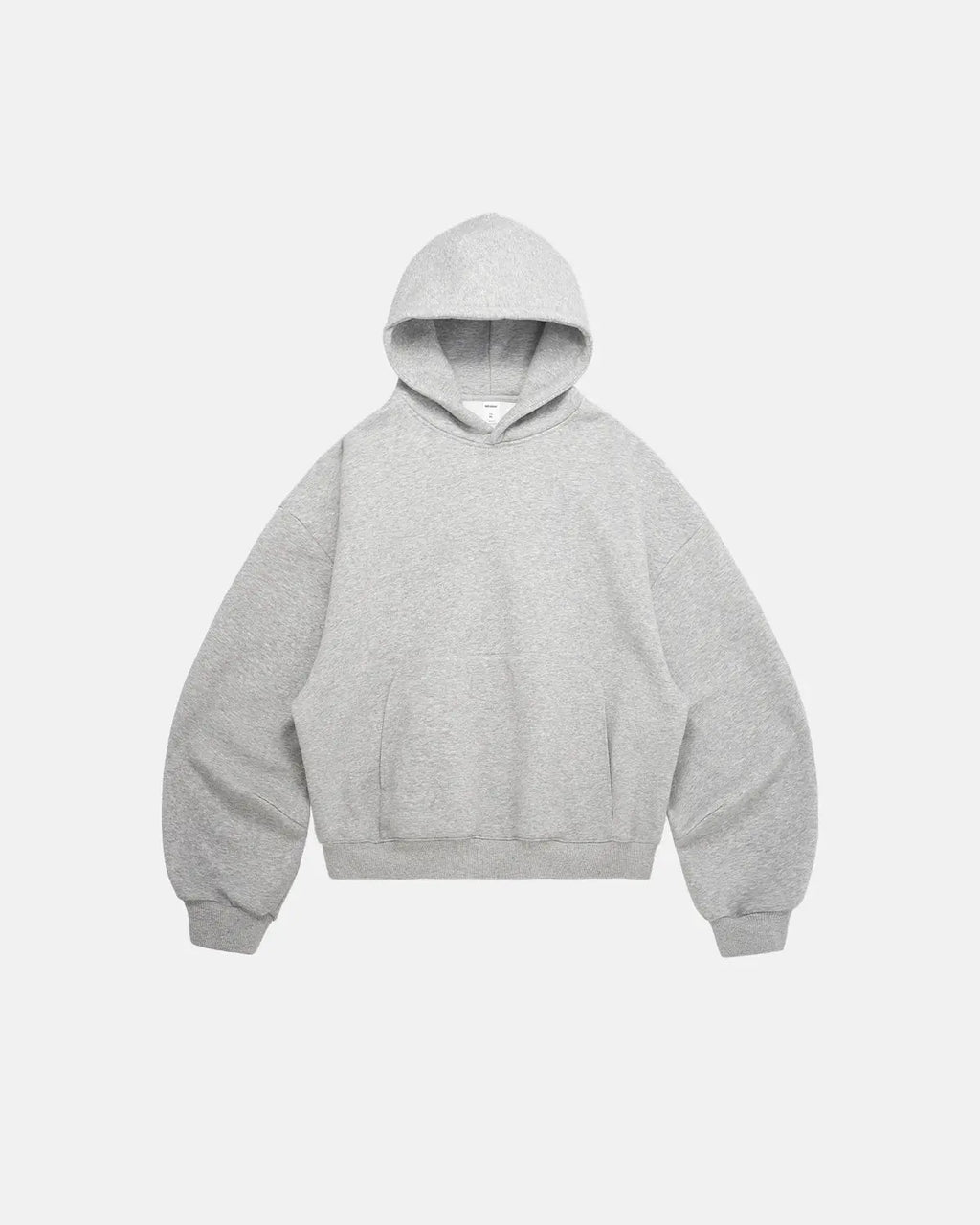 Unisex boxy hoodie with hood, long sleeves and kangaroo pocket