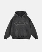Dark grey streetwear garment