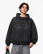Dark grey streetwear garment