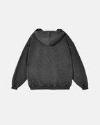 Dark grey streetwear garment
