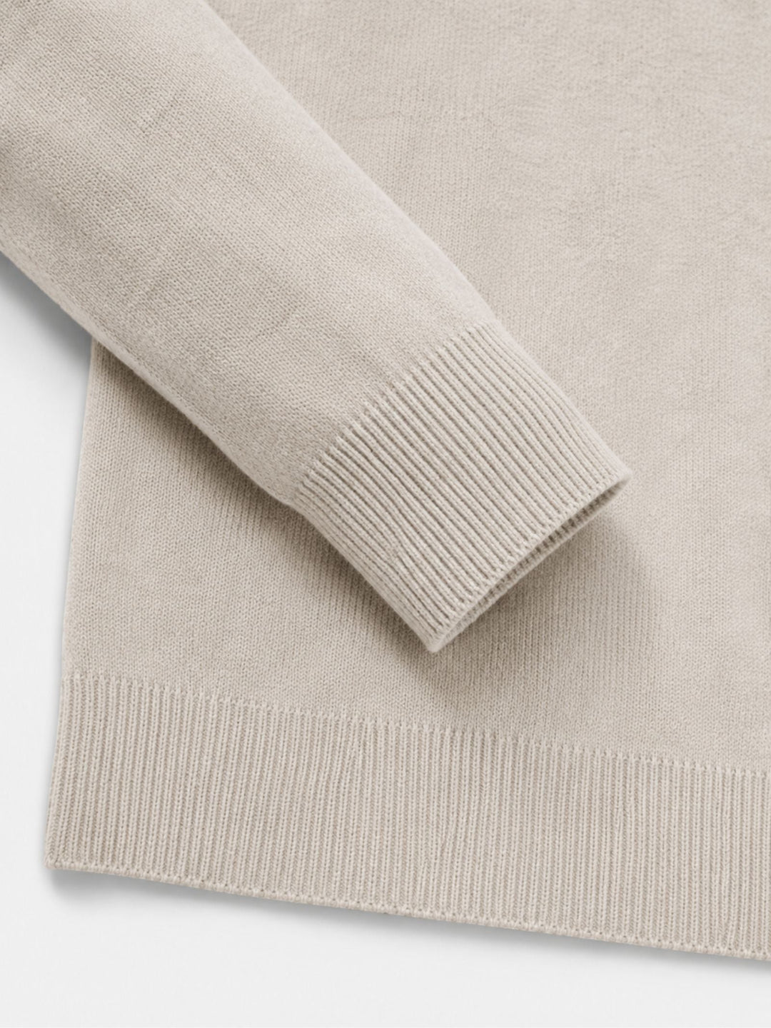 Men's Fine Knit Quarter-Zip Jumper