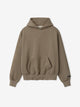 Men's heathered classic hoodie with kangaroo pocket