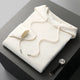 Men's plain hooded sweater with drawstrings and ribbed trims