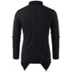 Men's casual cardigan with button front and long sleeves
