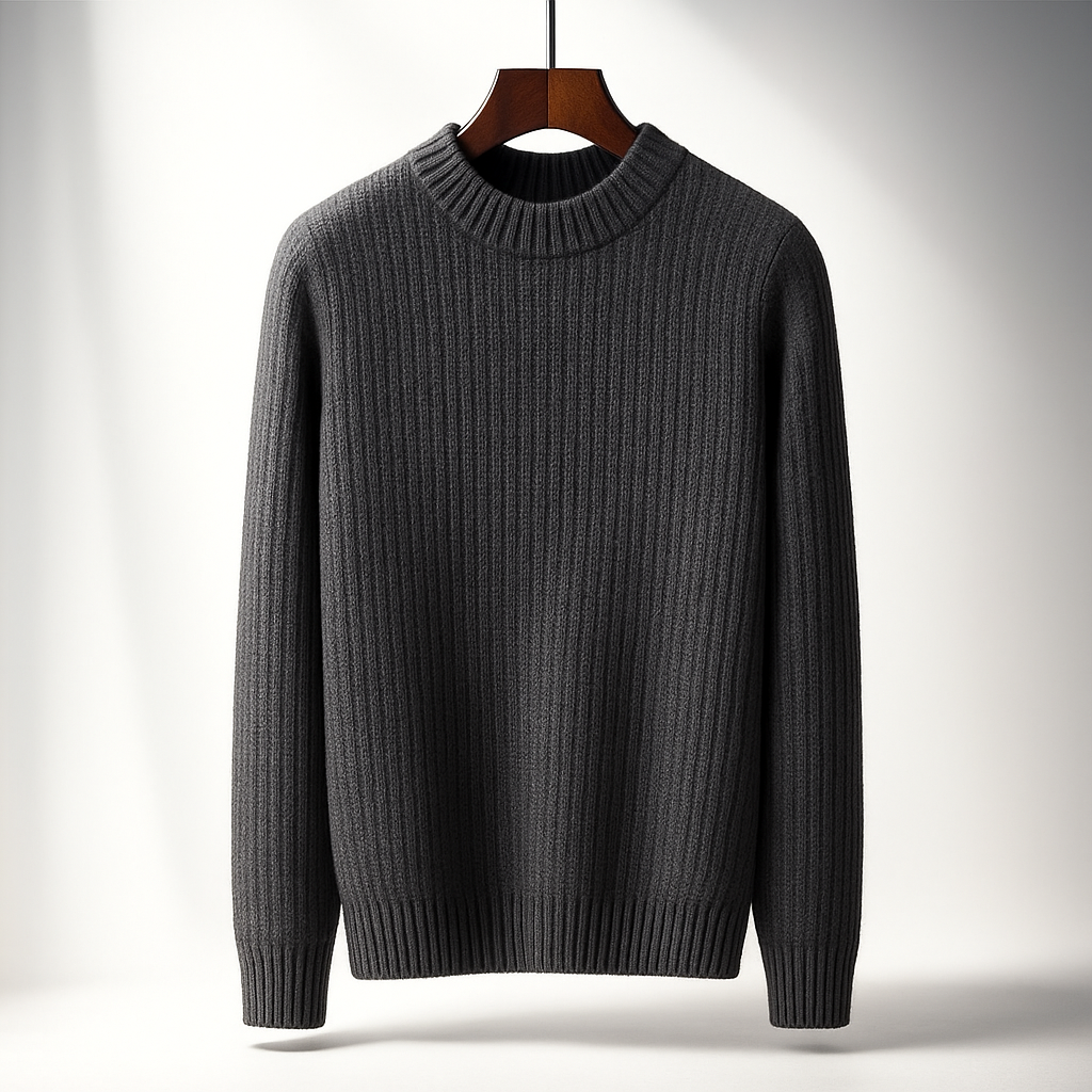 Unisex plain jumper in beige, grey and black colour options