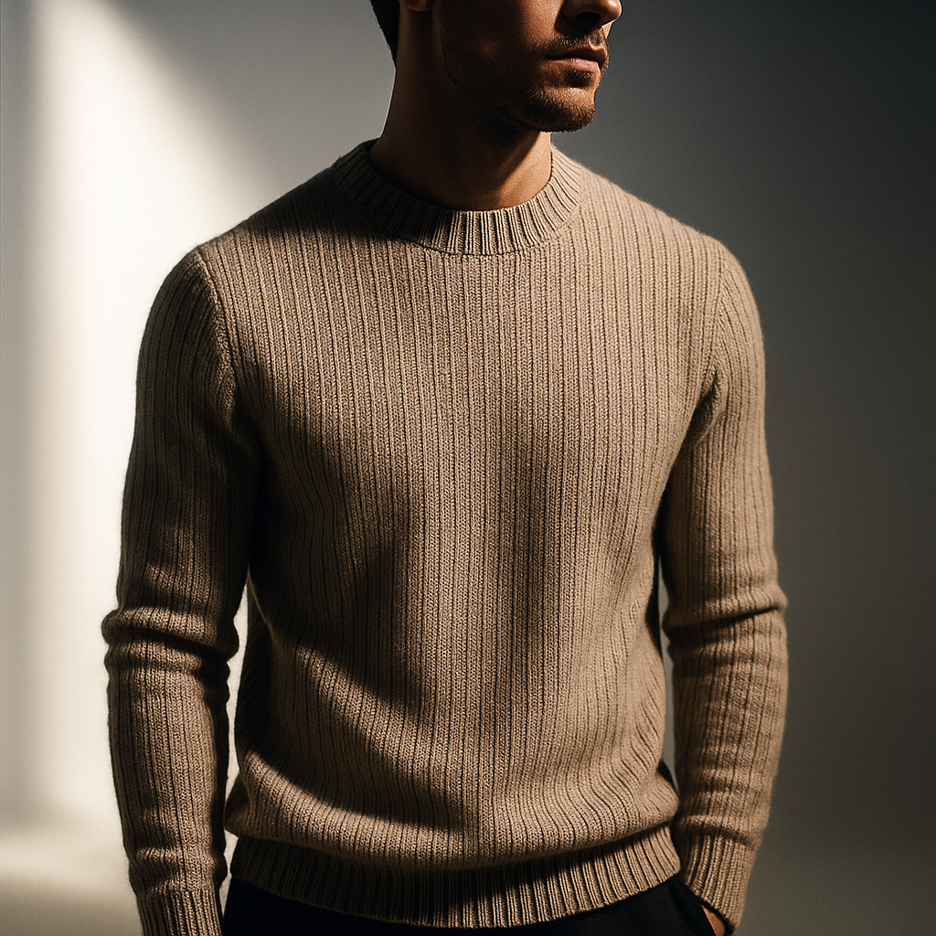 Unisex plain jumper in beige, grey and black colour options