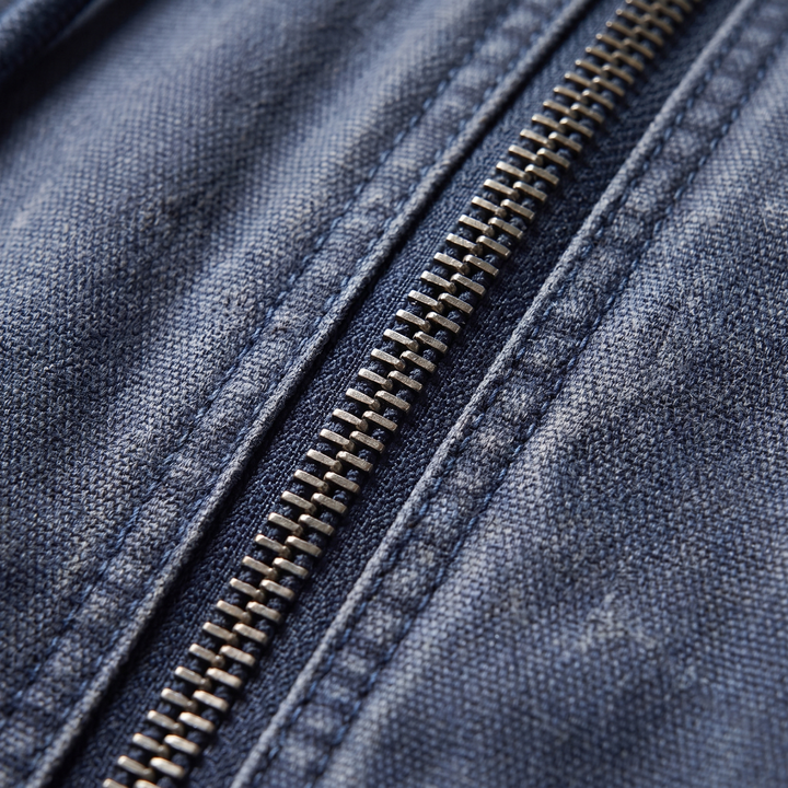 Men's Fleece-Lined Hooded Canvas Work Jacket