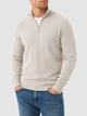Men's Fine Knit Quarter-Zip Jumper