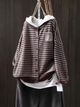 Women's textured knit cardigan with button front and chest patch pocket