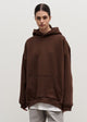Women's oversized hoodie with hood, long sleeves and kangaroo pocket