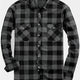 Men's Buffalo Check Flannel Shirt