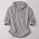 Women's printed hooded tunic top with curved hem