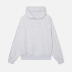 Women's hooded sweatshirt with tonal chest lettering