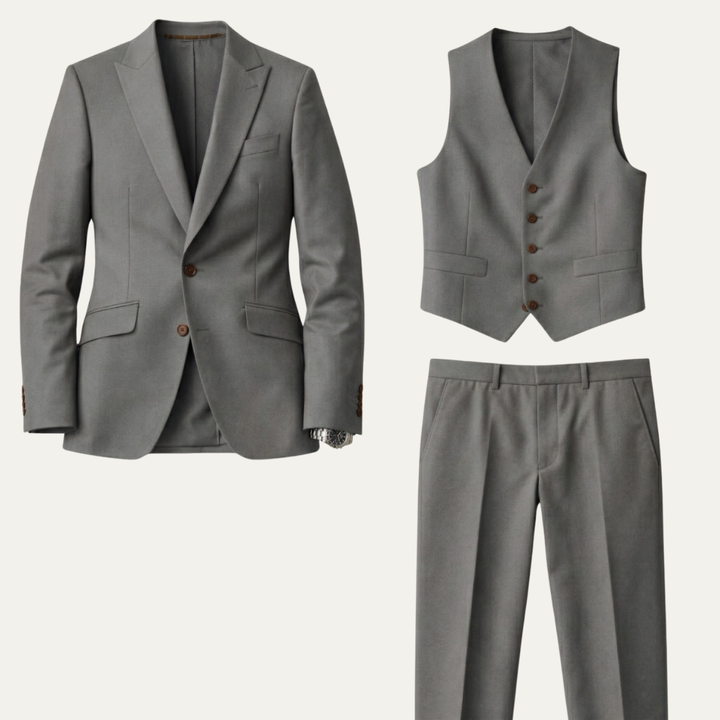 Men's Elegant Three-Piece Suit