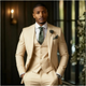 Men's Elegant Three-Piece Suit