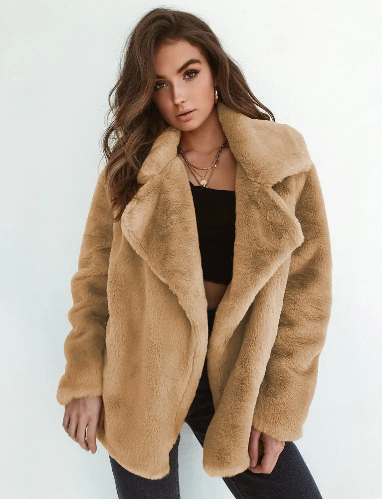 Women's Faux Fur Teddy Coat