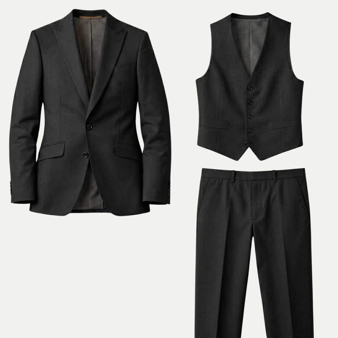 Men's Elegant Three-Piece Suit