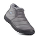 Women's high-top winter sneakers with faux fur collar and treaded sole