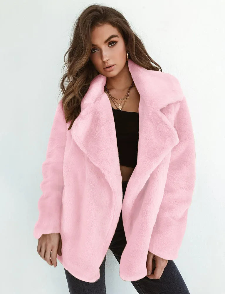 Women's Faux Fur Teddy Coat