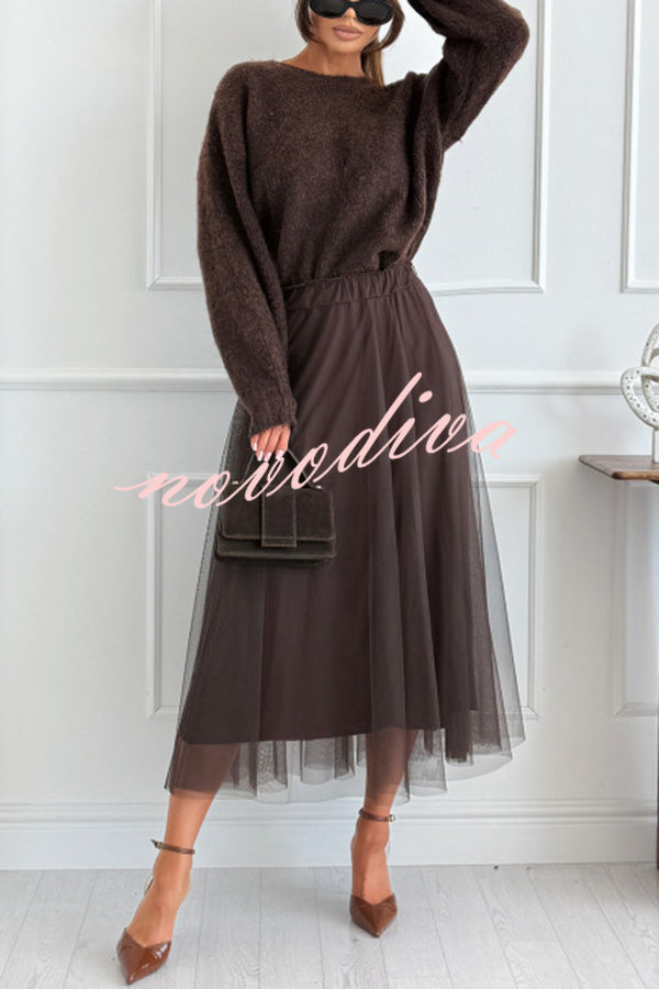 Women's relaxed jumper with leopard print bow and deep V-back
