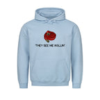 Graphic pullover hoodie with drawstring hood and kangaroo pocket