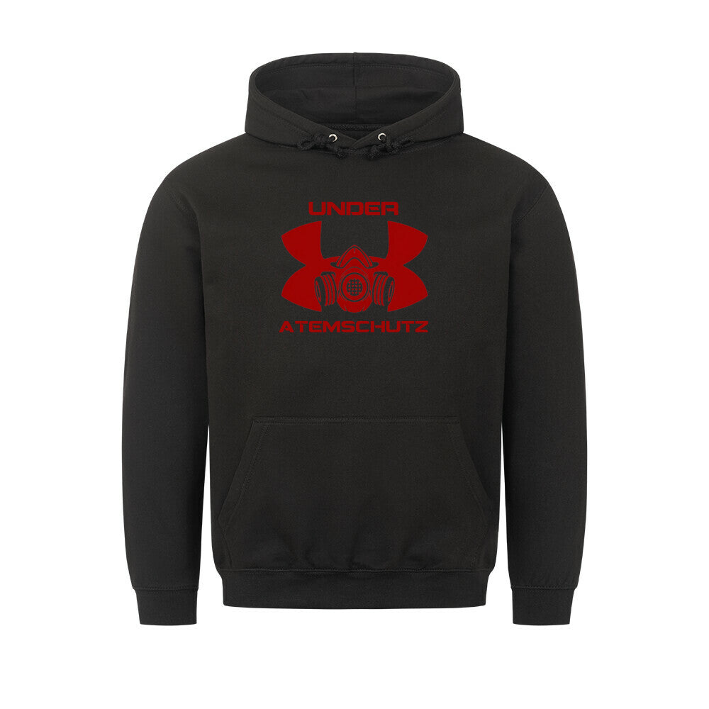 Graphic pullover hoodie with drawstring hood and kangaroo pocket