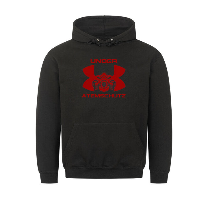 Graphic pullover hoodie with drawstring hood and kangaroo pocket