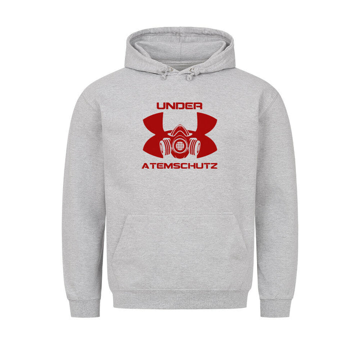 Graphic pullover hoodie with drawstring hood and kangaroo pocket