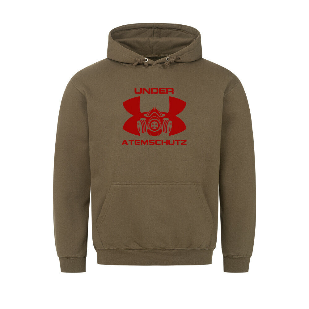 Graphic pullover hoodie with drawstring hood and kangaroo pocket
