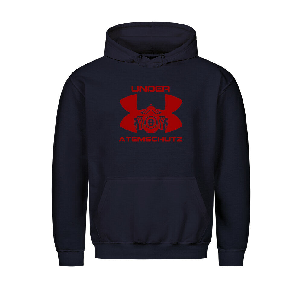 Graphic pullover hoodie with drawstring hood and kangaroo pocket