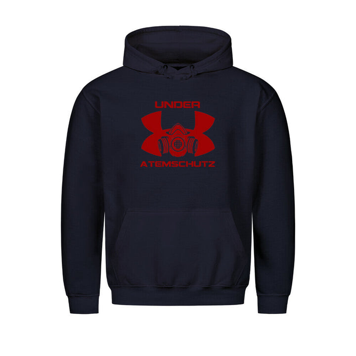Graphic pullover hoodie with drawstring hood and kangaroo pocket
