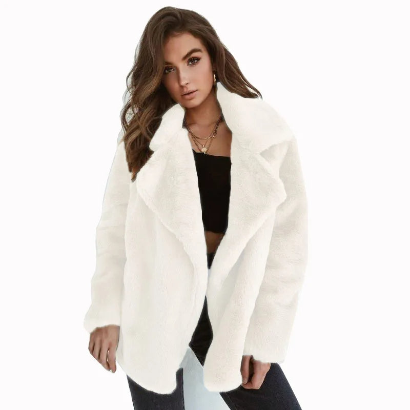Women's Faux Fur Teddy Coat