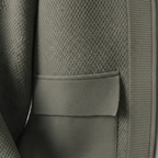 Men's textured knit cardigan with open front and patch pockets