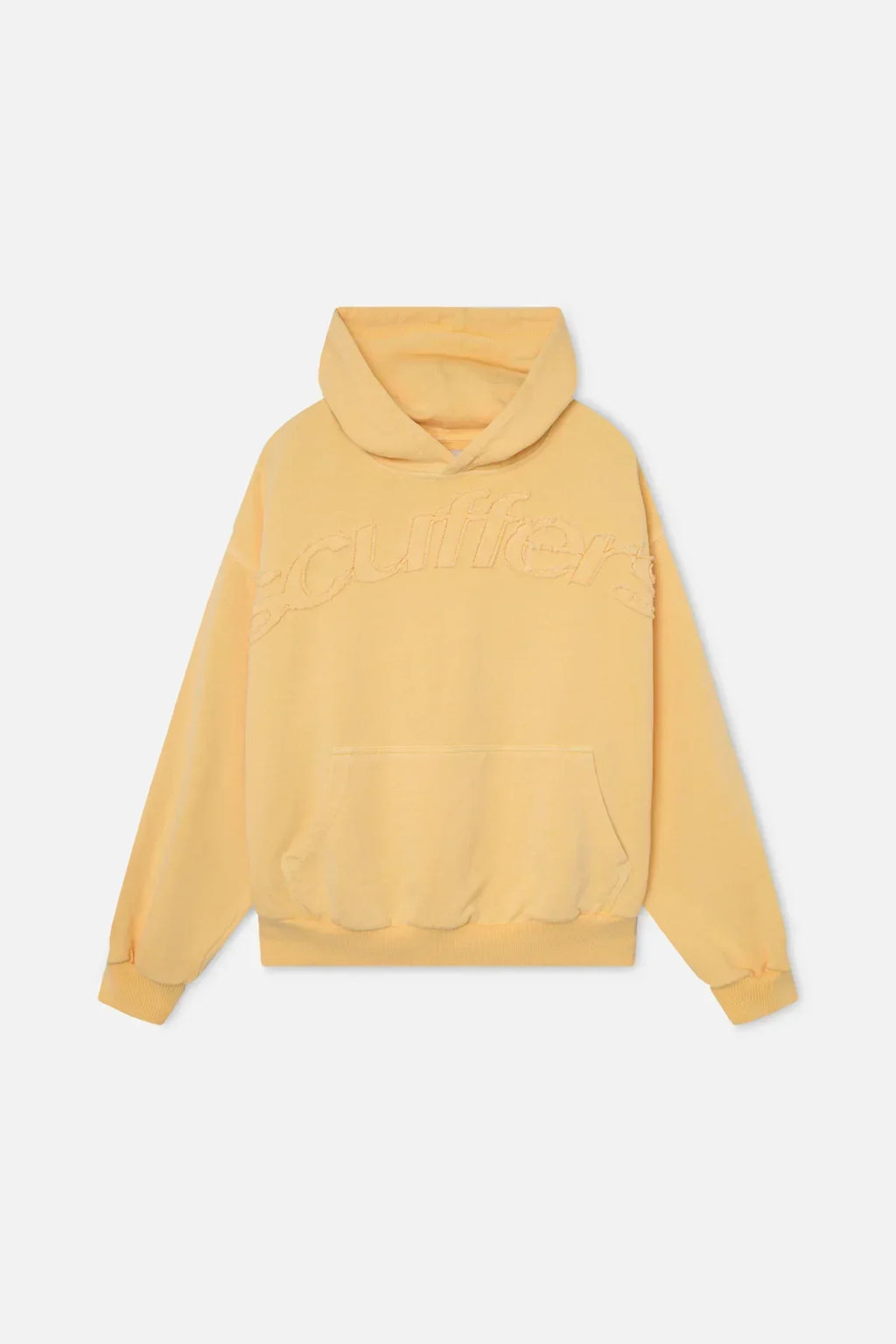 Women's hooded sweatshirt with tonal chest lettering
