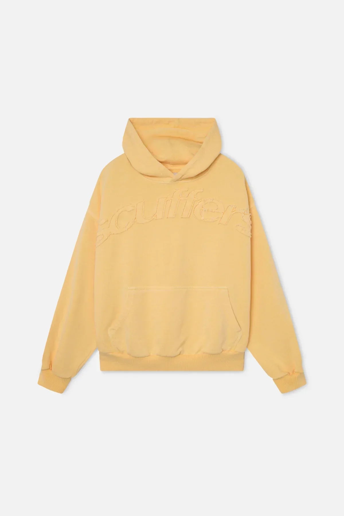 Women's hooded sweatshirt with tonal chest lettering