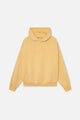 Women's hooded sweatshirt with tonal chest lettering