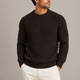 Men's Heavyweight Fisherman Rib Jumper