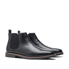 Men's Chelsea ankle boots with elastic side panels