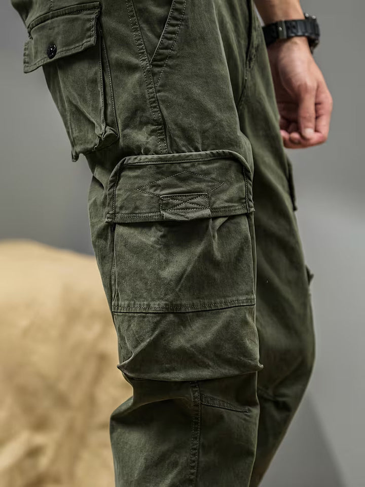 Men's Straight Leg Cargo Trousers
