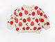 Children's cream sweatshirt with red strawberry and bee print