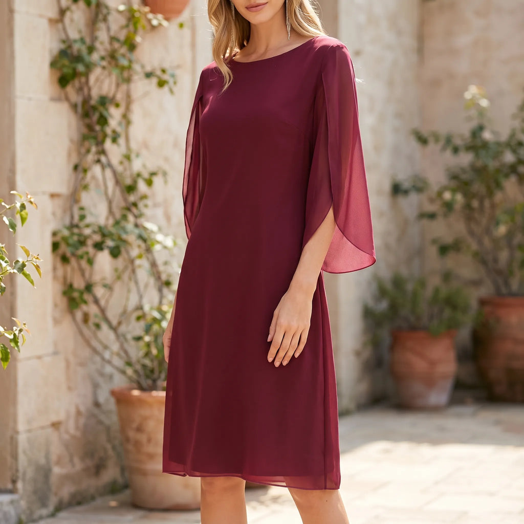 Aelora  - A-Line Midi Dress Formal Events