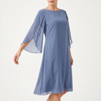 Aelora  - A-Line Midi Dress Formal Events