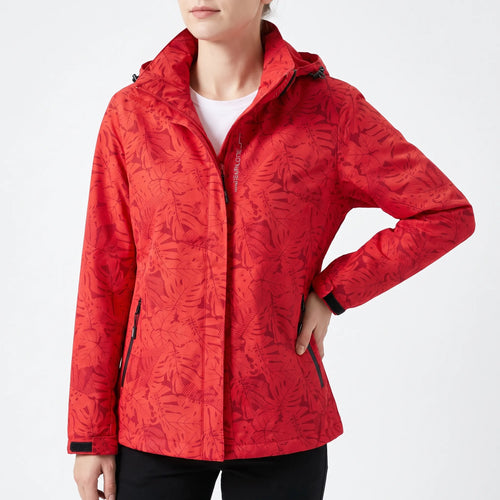 Aeralis  - Botanical Print Women's Transitional Jacket Daily Commuting
