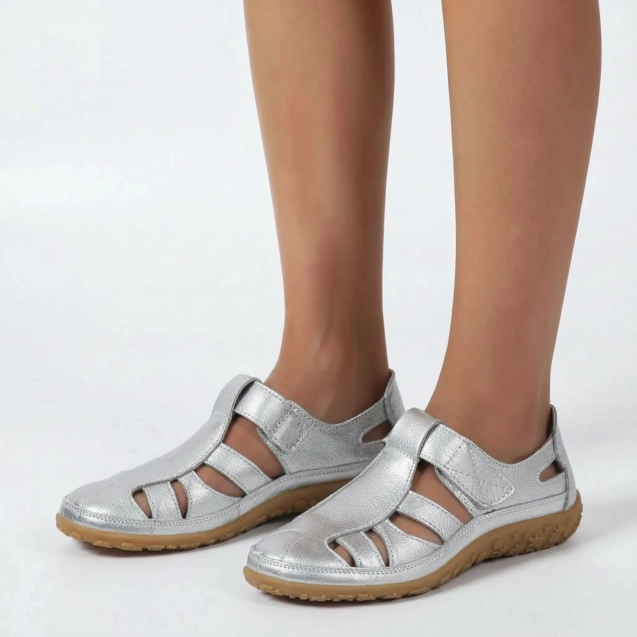 Aerica  - Ladies Gladiator Sandals With Adjustable Strap Summer City Walks