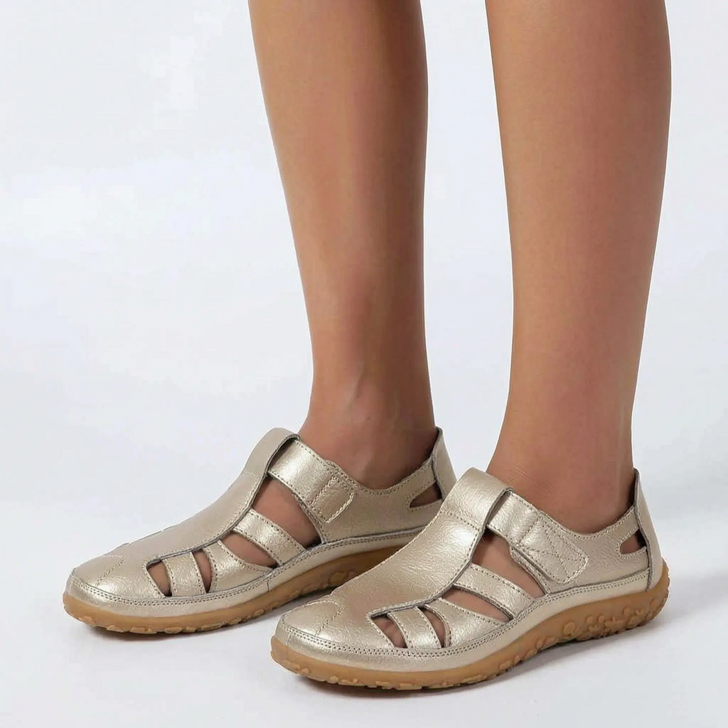 Aerica  - Ladies Gladiator Sandals With Adjustable Strap Summer City Walks