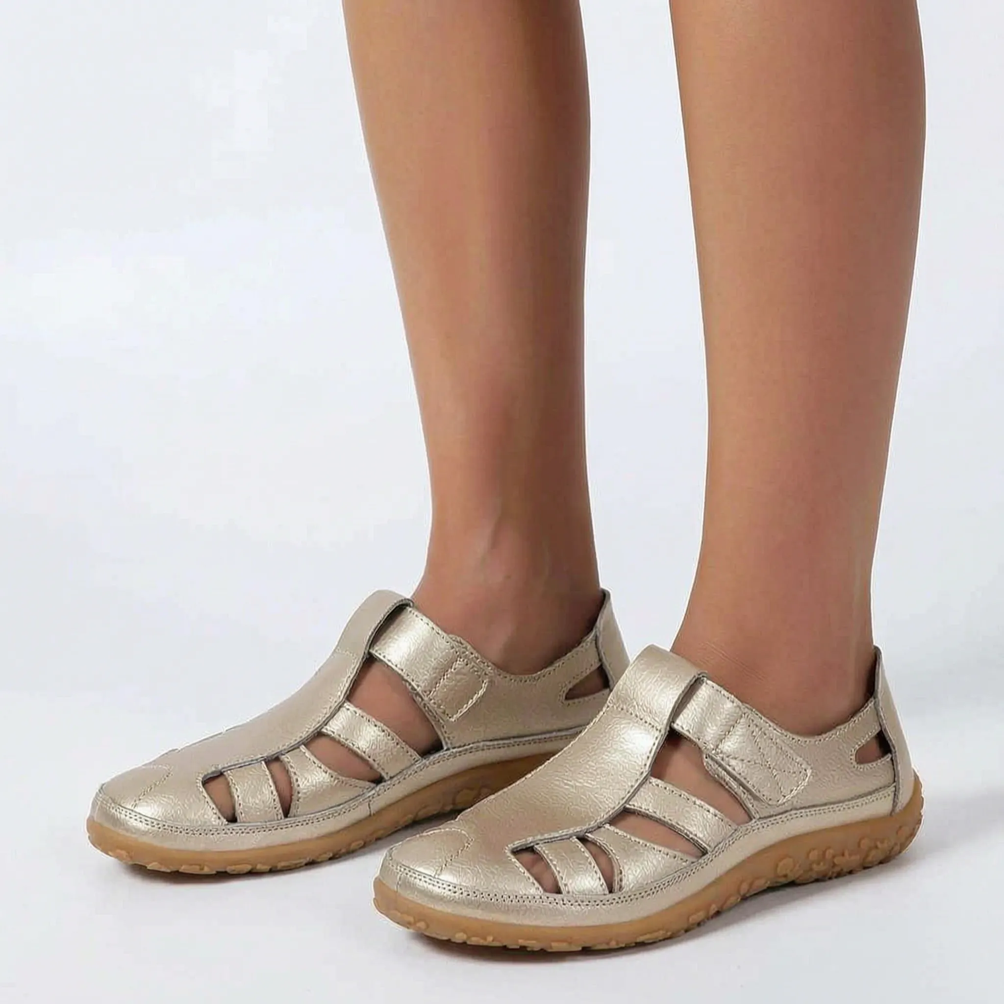 Aerica  - Ladies Gladiator Sandals With Adjustable Strap Summer City Walks